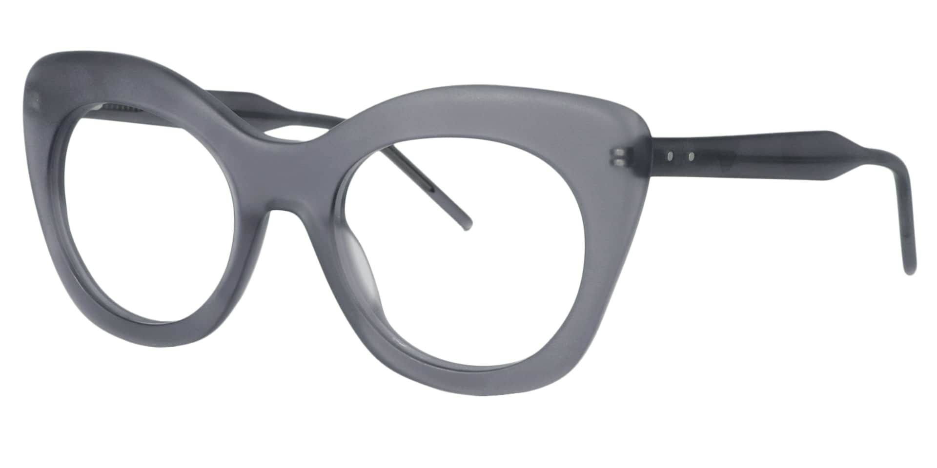 Cat-eye Gray Glasses | Zeelool Glasses2