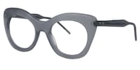 Maria Cat-eye Gray Glasses2