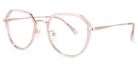 Parker Geometric Pink Glasses1