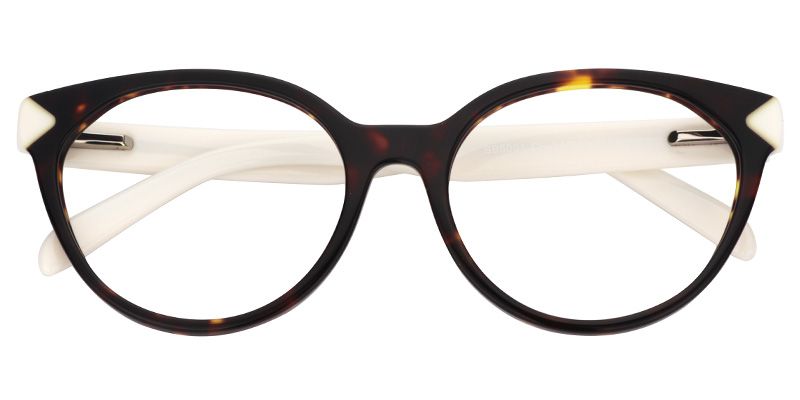 Vivian Cat Eye Tortoise Glasses | Zeelool Glasses1