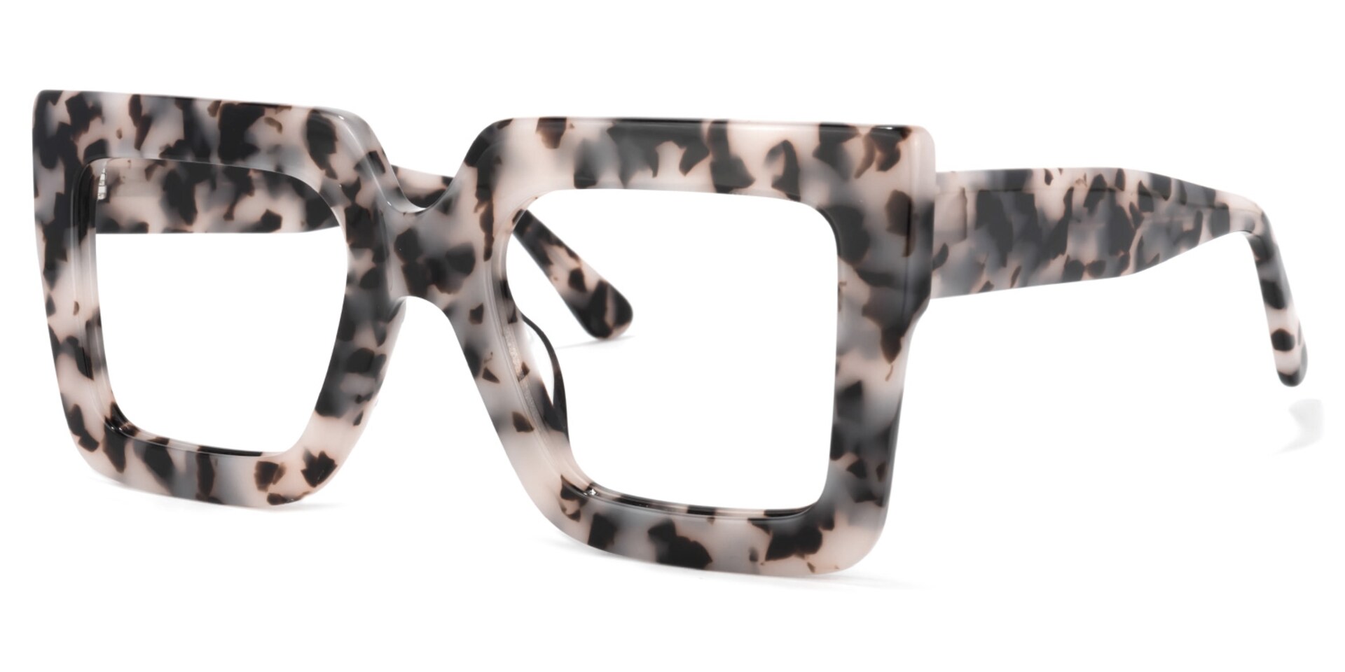 Brandon Square Pink-Floral Glasses | Zeelool Glasses1