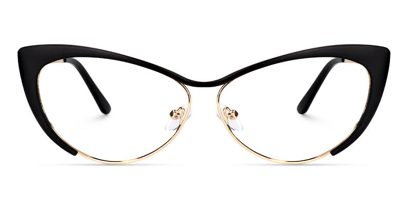 Ellen Black Cat eye Glasses