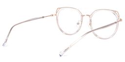 Ofelia Clear Cat eye Glasses4