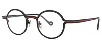 Tobey Round Black Glasses1