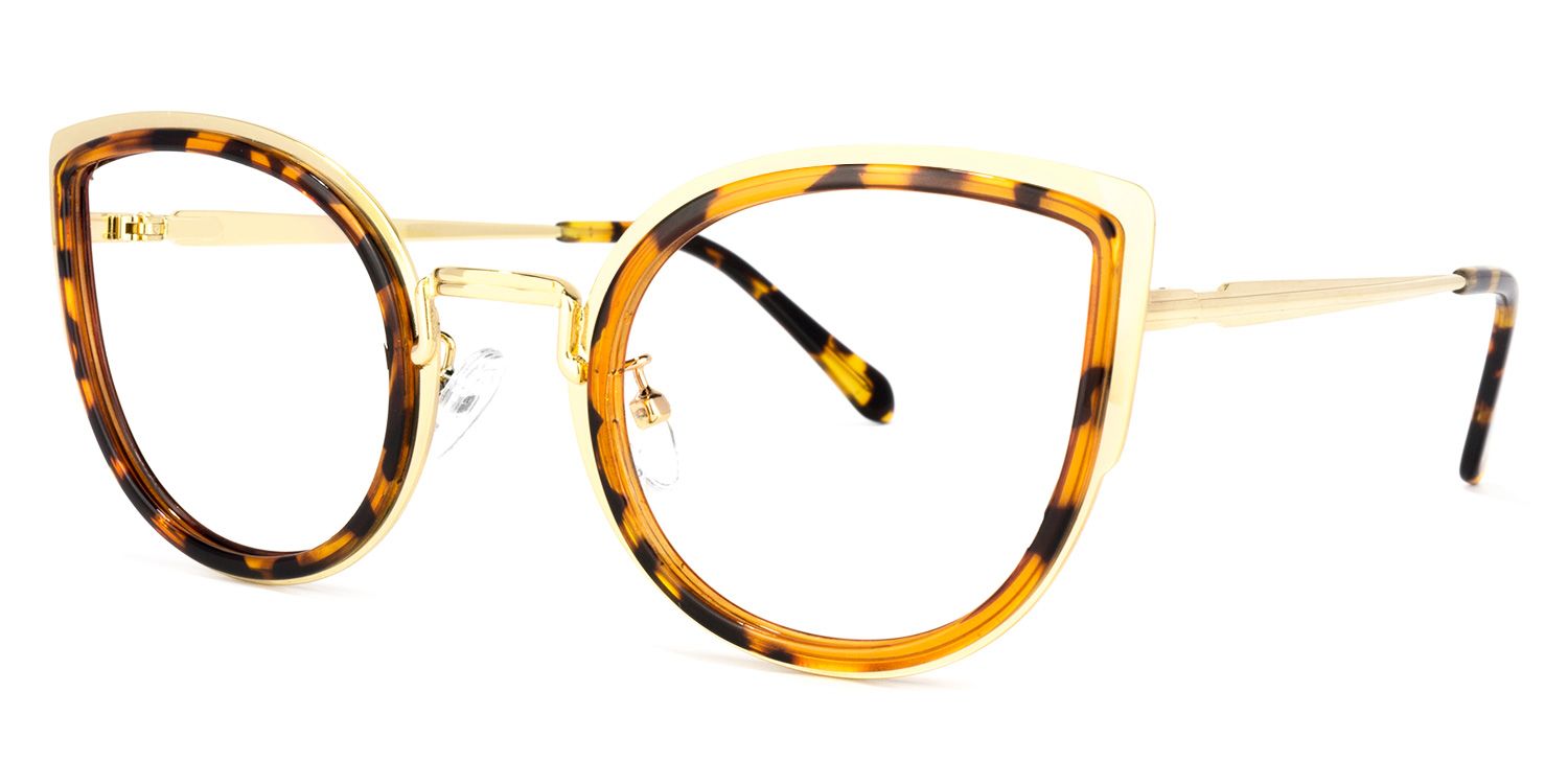 Quillan Cateye Tortoise Glasses | Zeelool Glasses1