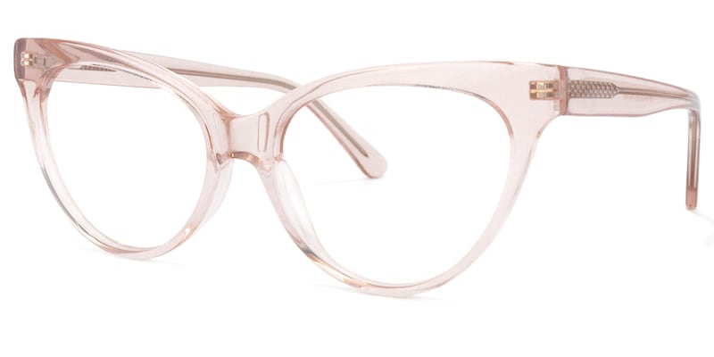Cat Eye Champagne Glasses | Zeelool Glasses1
