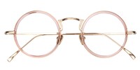 Alisa Round Pink Glasses1