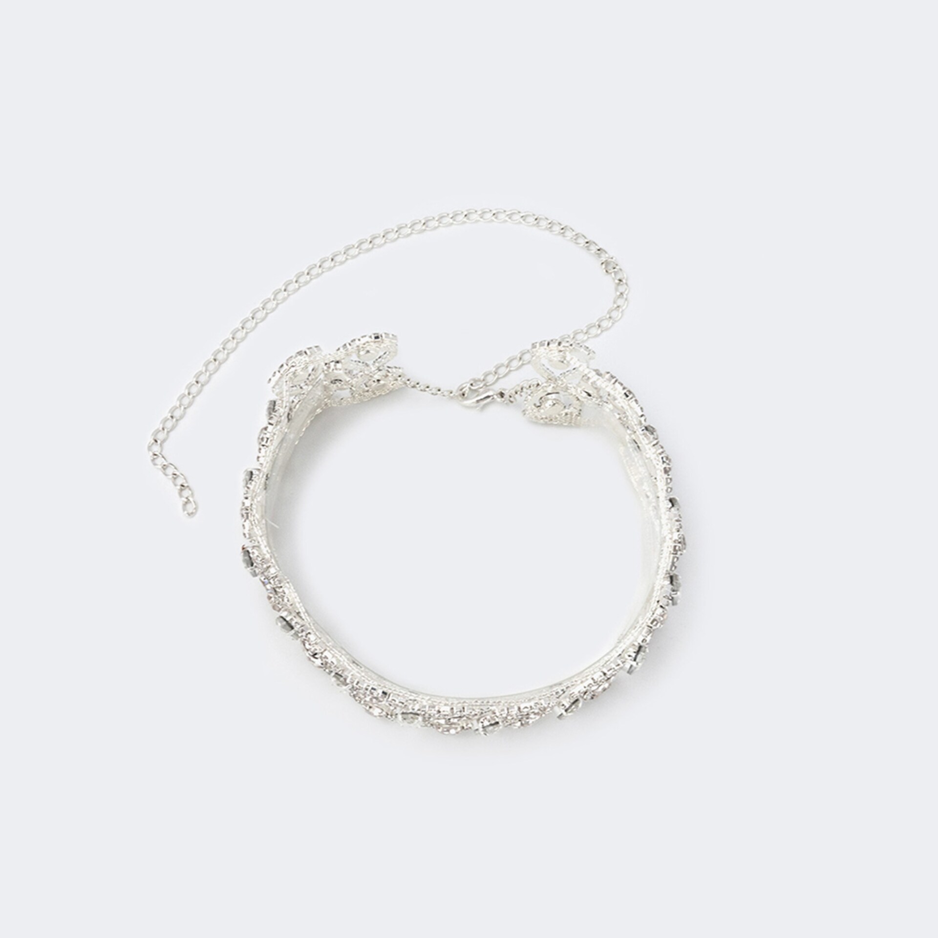 Glaring Occidental Style Silver Necklace | Zeelool Glasses2