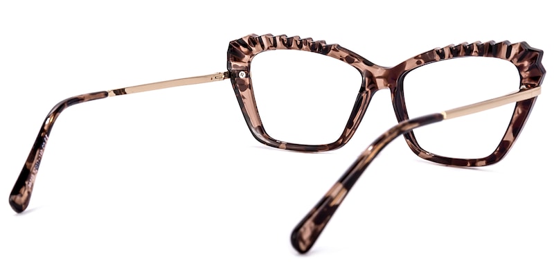 Sophie Cateye Floral Glasses | Zeelool Glasses4