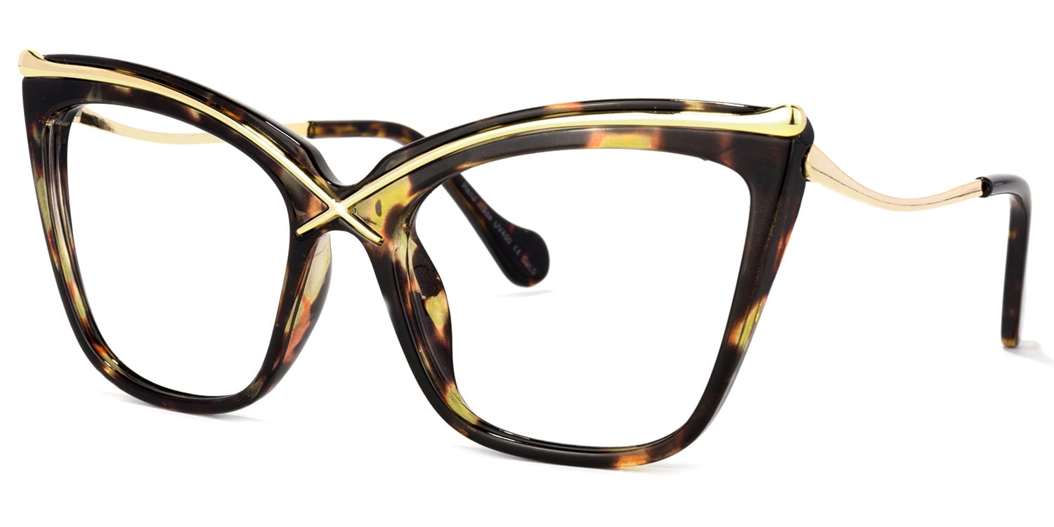 Winston Butterfly Tortoise Frame Glasses | Zeelool Optical1