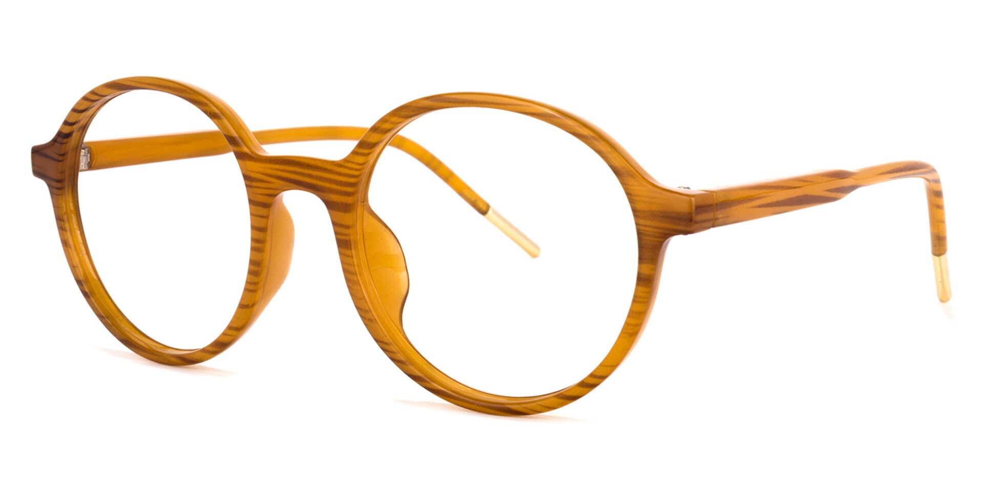 Tomas Round Brown Glasses | Zeelool Glasses1
