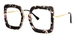 Tucker Square Tortoise Glasses1