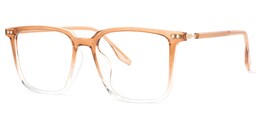 Tobias Square Earthy-Yellow Glasses1