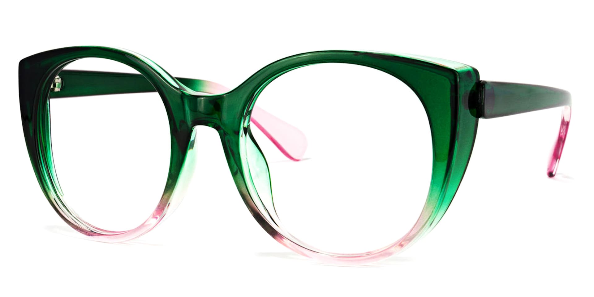 Migdalia Cateye Dark-Green Glasses | Zeelool Glasses1