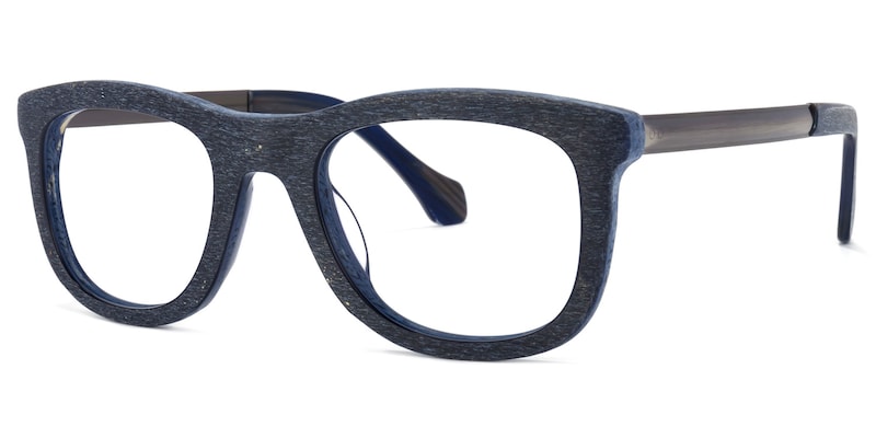 Wiley Square Dark-Gray Glasses | Zeelool Glasses1