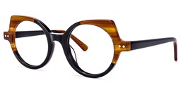 Gilbert Cateye Black Glasses1
