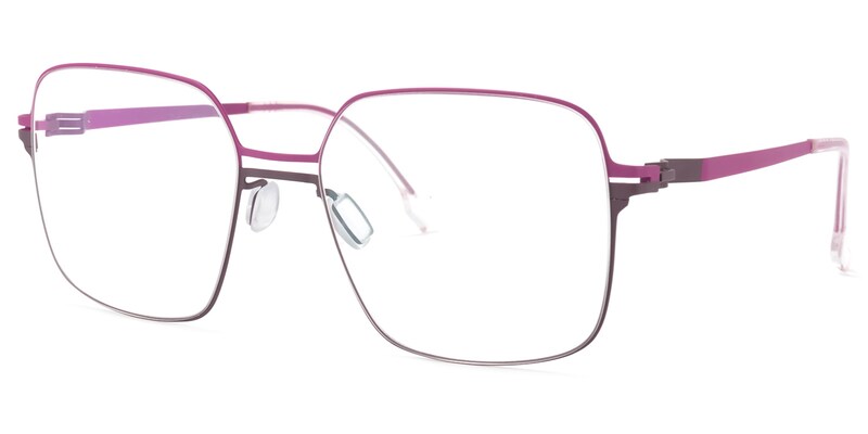 Yadira Square Two-Tone Glasses | Zeelool Glasses1