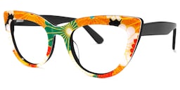 Makie Cateye Black Glasses1