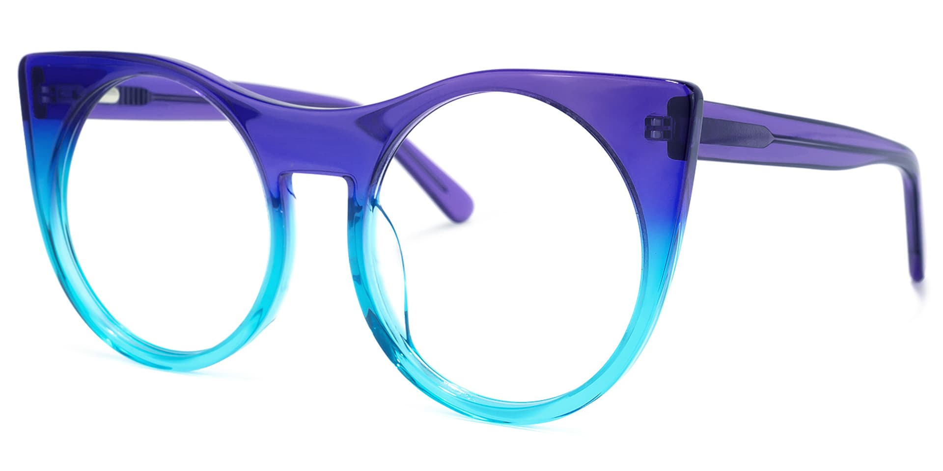 Zora Cateye Blue Glasses | Zeelool Glasses1