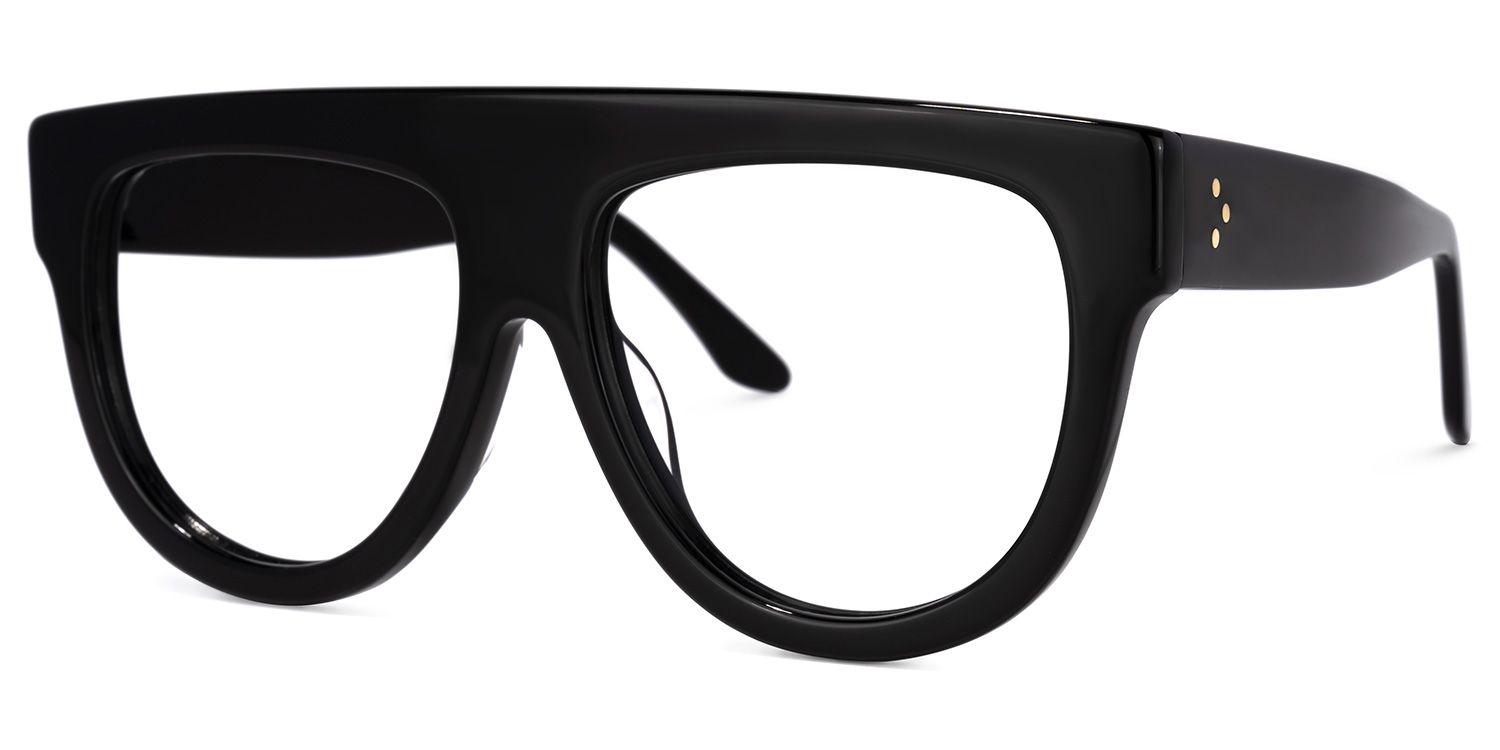 Jules Black Glasses | Zeelool Glasses1
