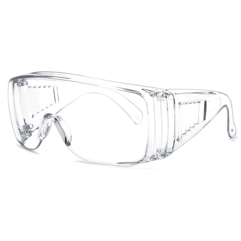 Leonardo Anti-Spittle & Anti-Fog Transparent Goggles | Zeelool Glasses1