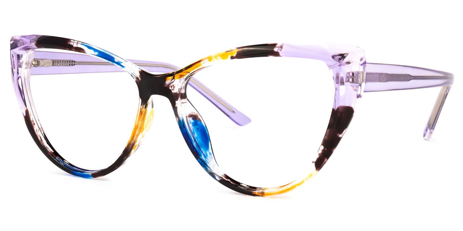 Tarun Cateye Floral Glasses | Zeelool Glasses1