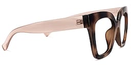 Malcolm Square Burnt Umber Glasses6