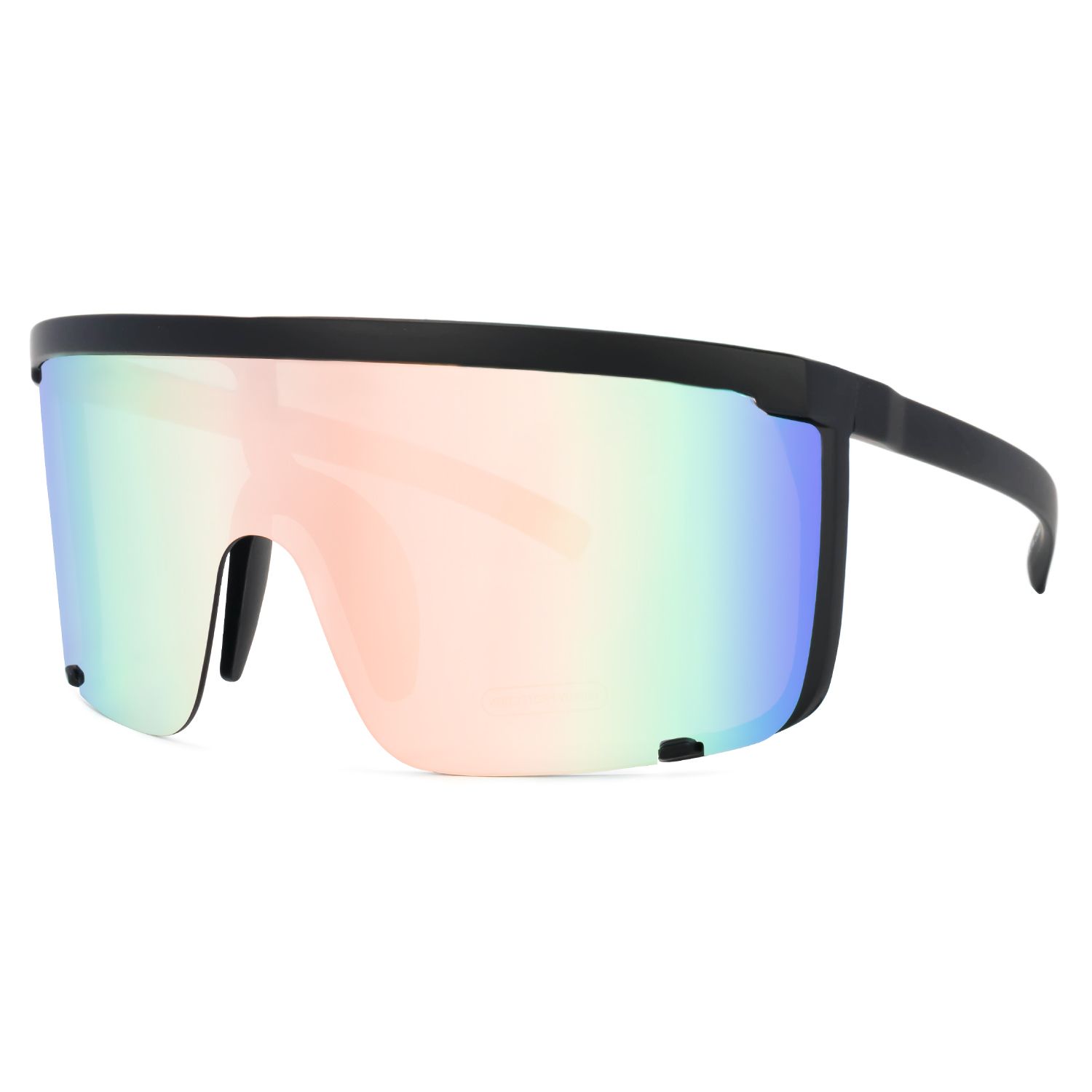Estella Black Frame Cycling Goggles | Zeelool Glasses1