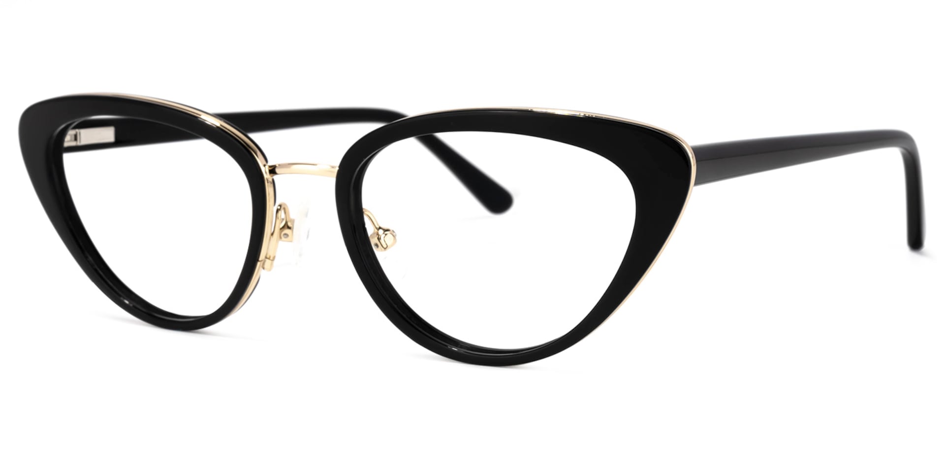 Cosme Cateye Black Glasses | Zeelool Glasses1