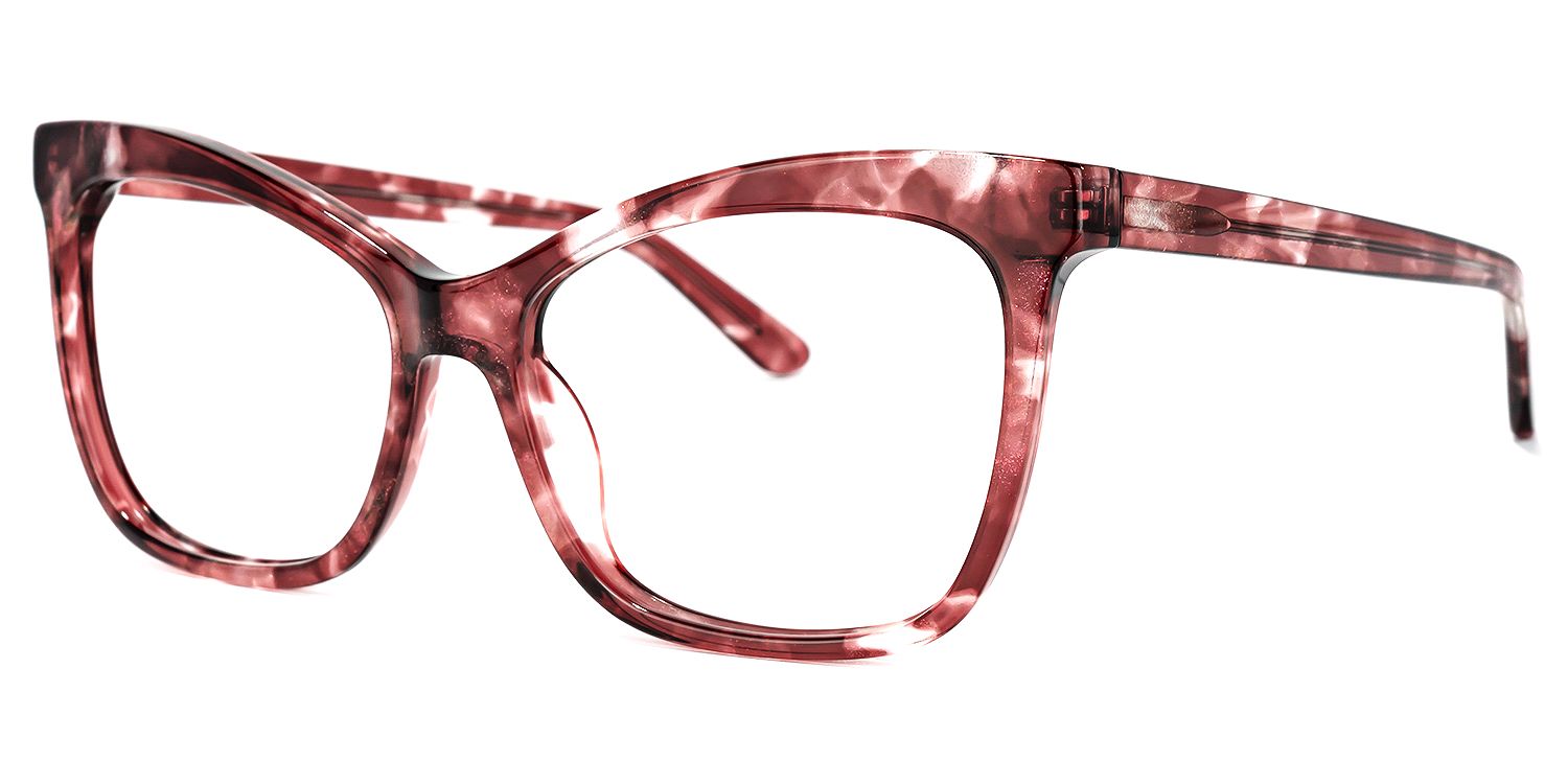 Richardson Cateye Light-Maroon Glasses | Zeelool Glasses1