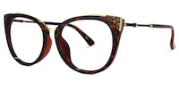Dalton Cat Eye Tortoise Glasses1