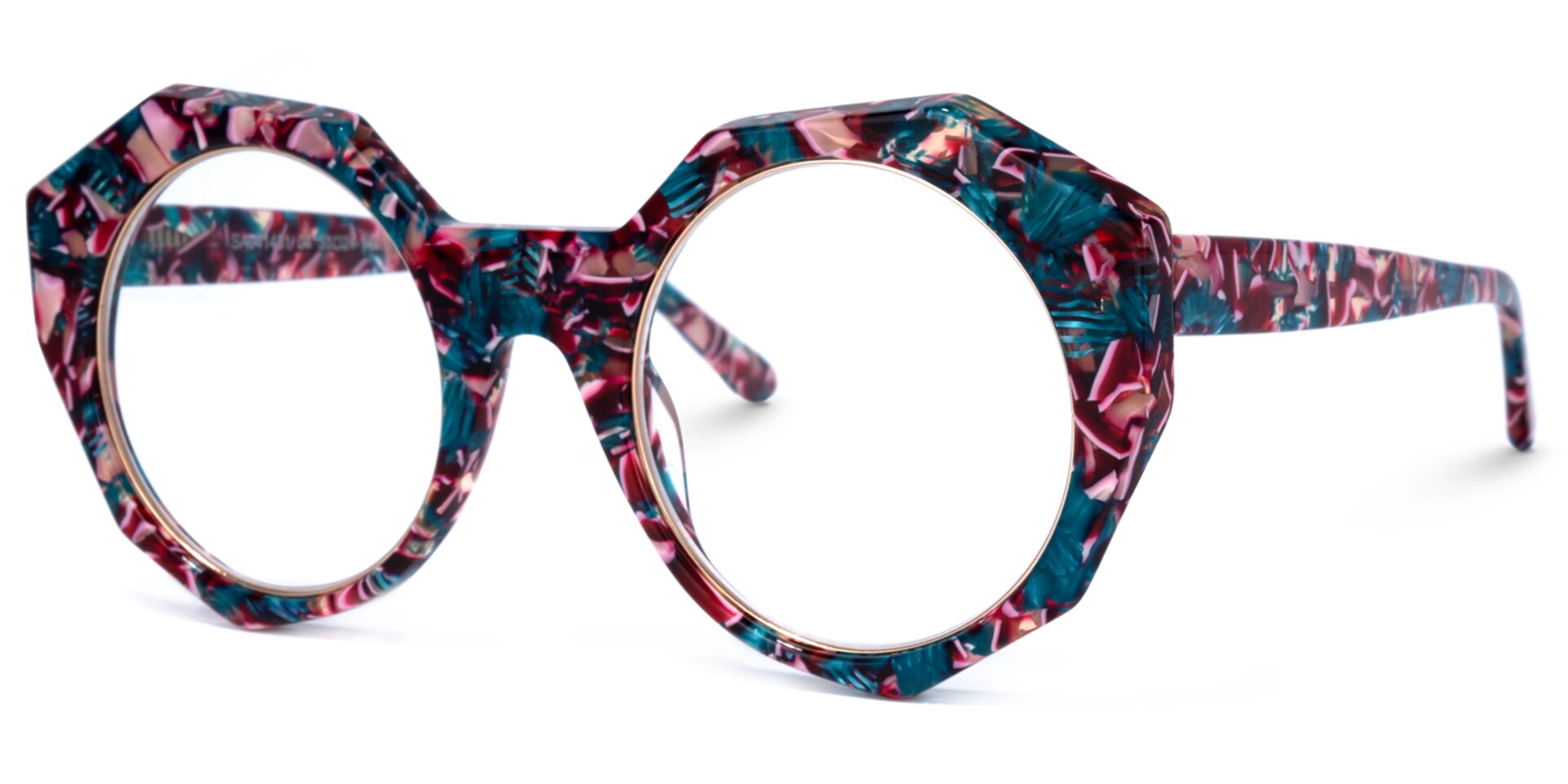 Bogar Geometric Floral Glasses | Zeelool Glasses1