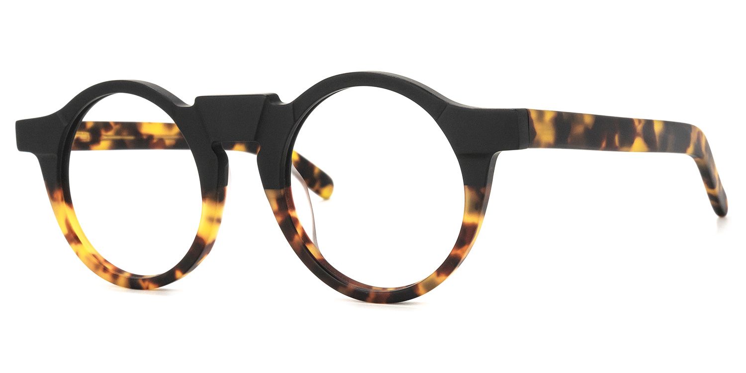 Jamie Round Tortoise Glasses | Zeelool Glasses1