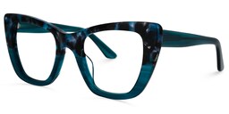 Lewis Cateye Blue Glasses1