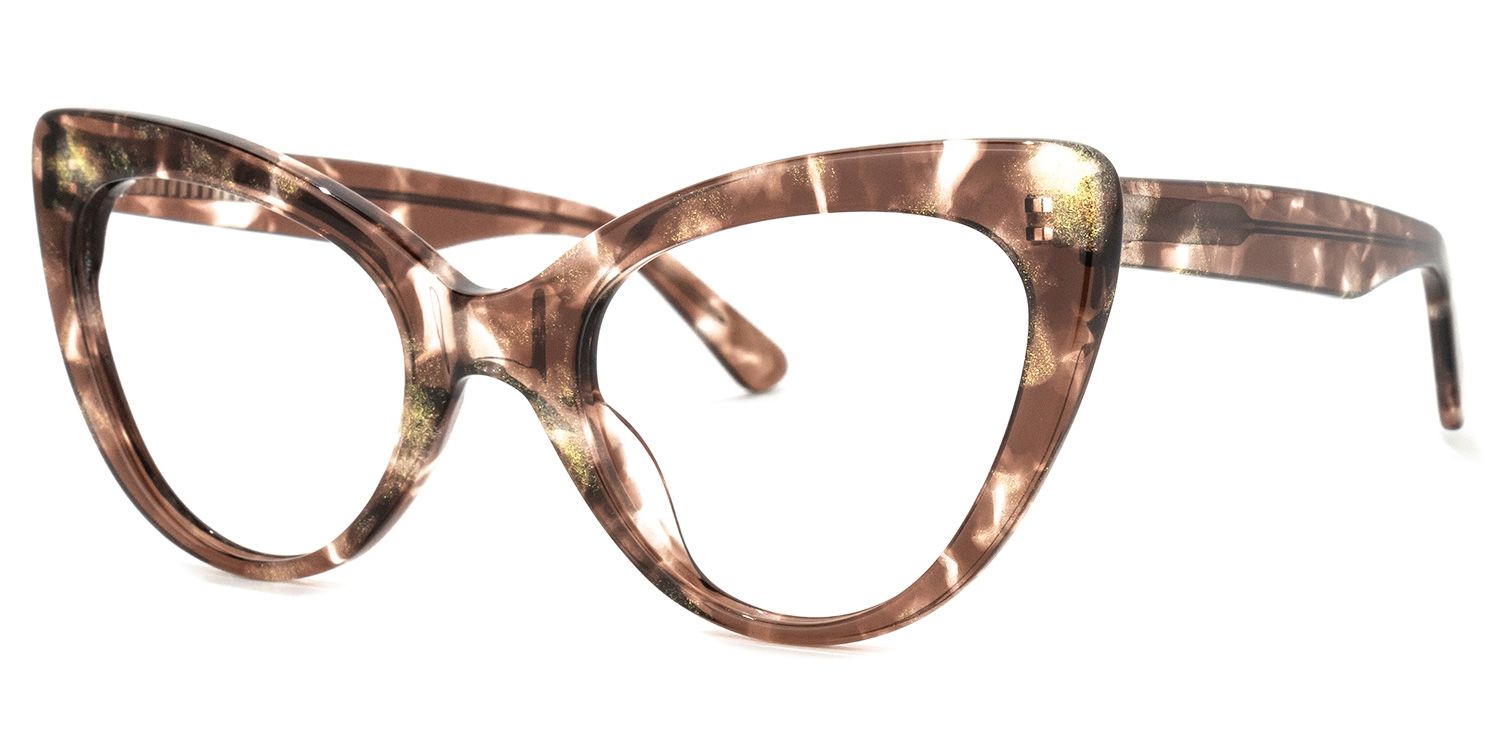 Stjules Cateye Brown Glasses | Zeelool Glasses1