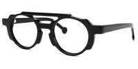 Marlene Round Black Glasses1