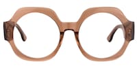 Johnny Geometric Tawny Glasses0