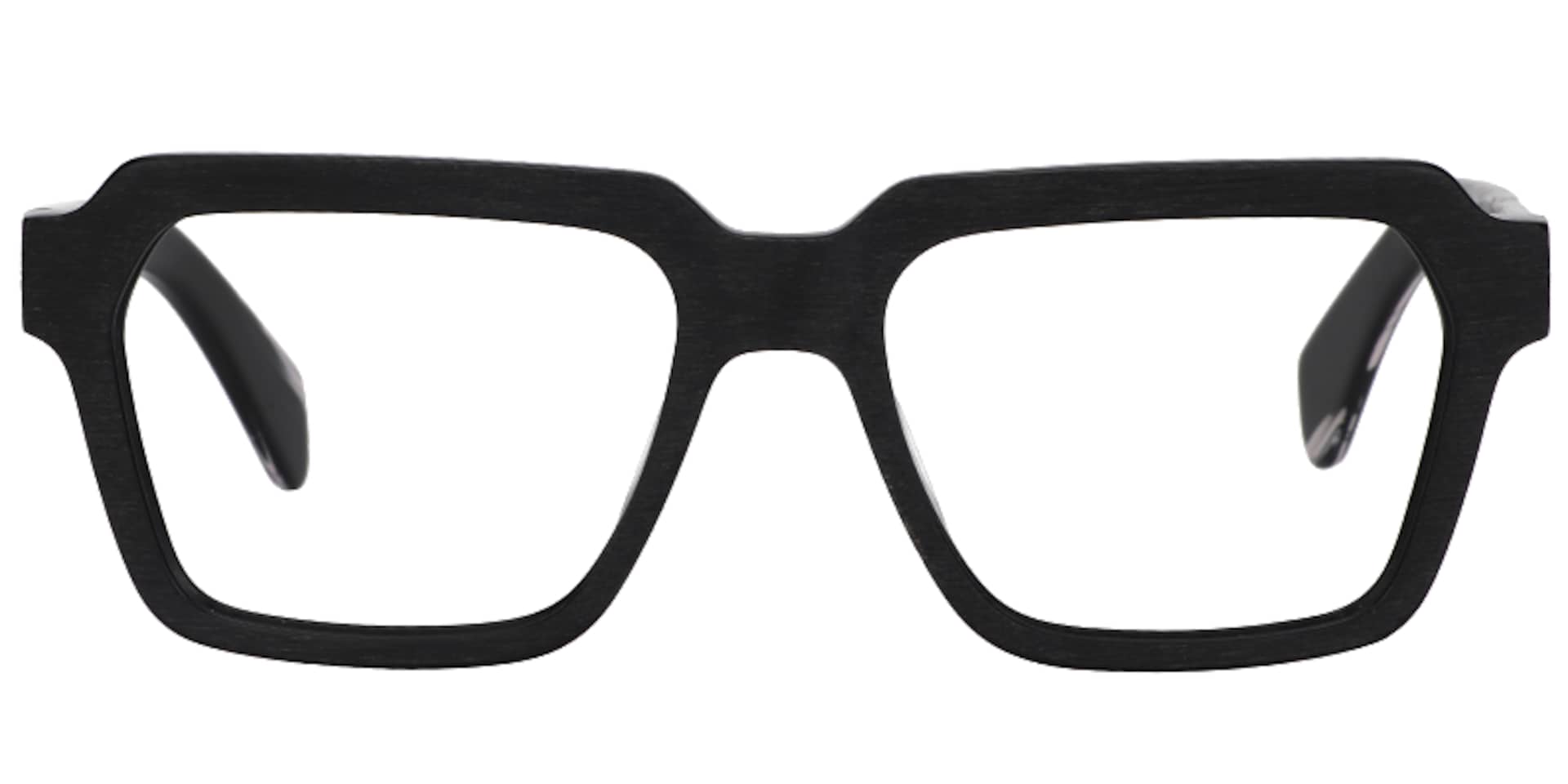 Richard Rectangle Eyeglasses with Black Matte Frames0