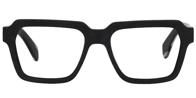 Richard Rectangle Black Glasses