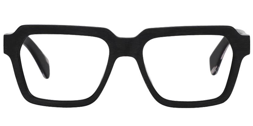 Richard Rectangle Black Glasses
