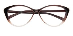 Iris Cat Eye Brown Glasses1