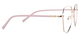 Bivins Geometric Pink Glasses5