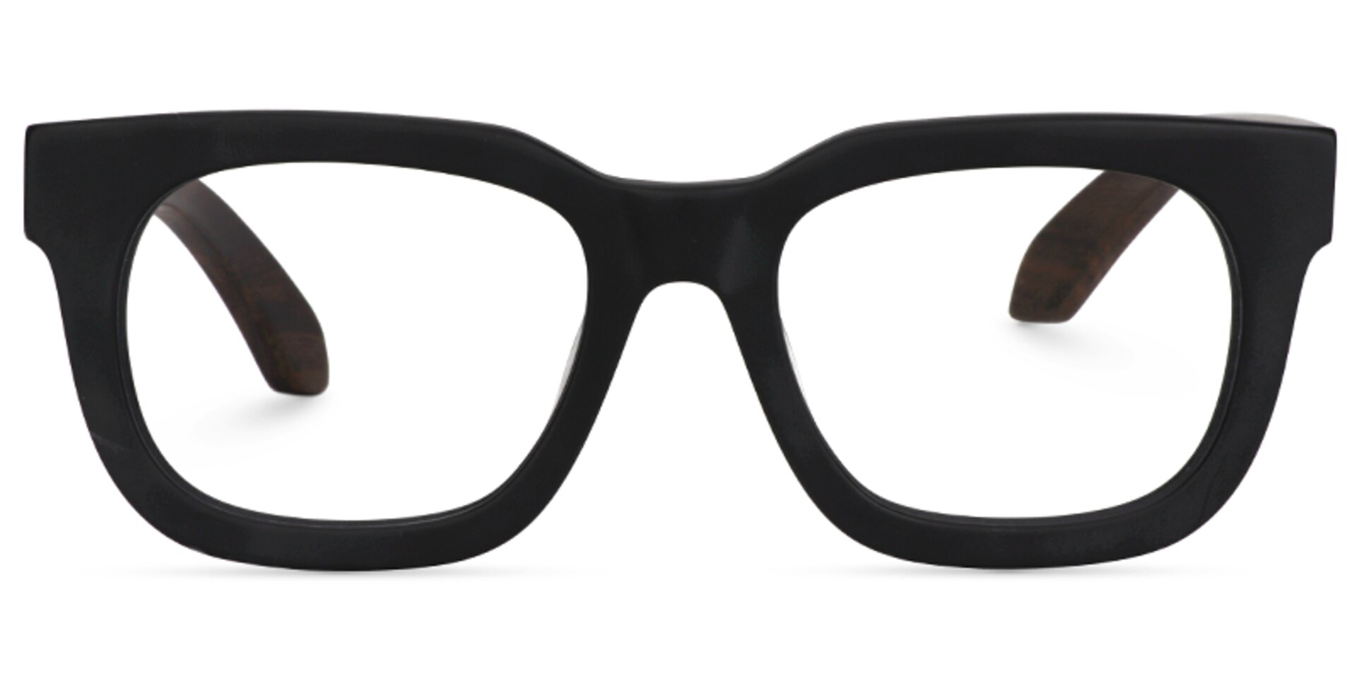 Sam Rectangle Wood Glasses | Zeelool Glasses0