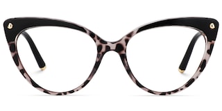Alivia Cat Eye Black&Tortoise Glasses0