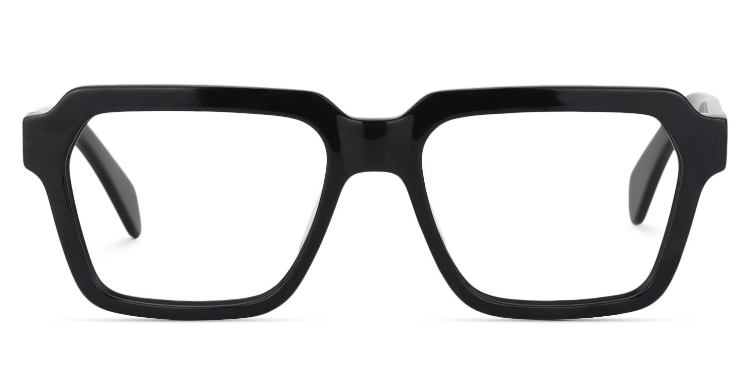 Square Black Glasses | ZEELOOL Canada0