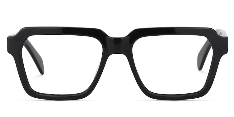 Cally Square Black Glasses