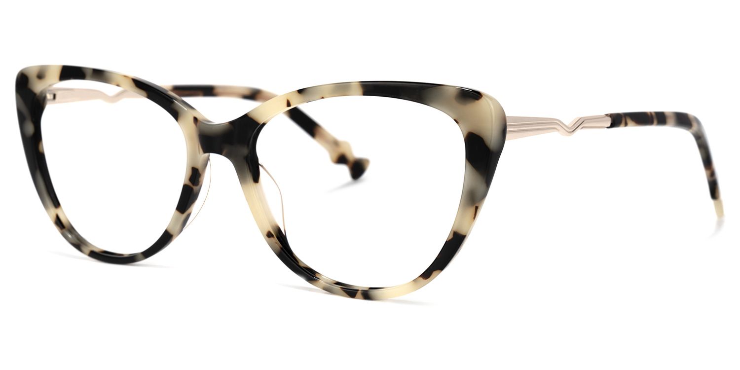 Amena Cateye Light-Tortoise Glasses | Zeelool Glasses1