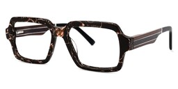 Jack Rectangle Brown Glasses1