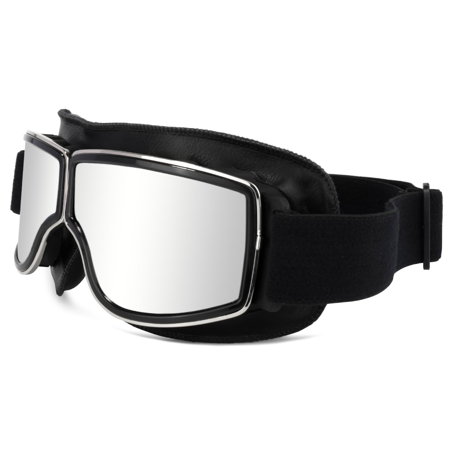 Bond Motorbike Vintage Aviator Helmet Glasses | Zeelool Glasses1