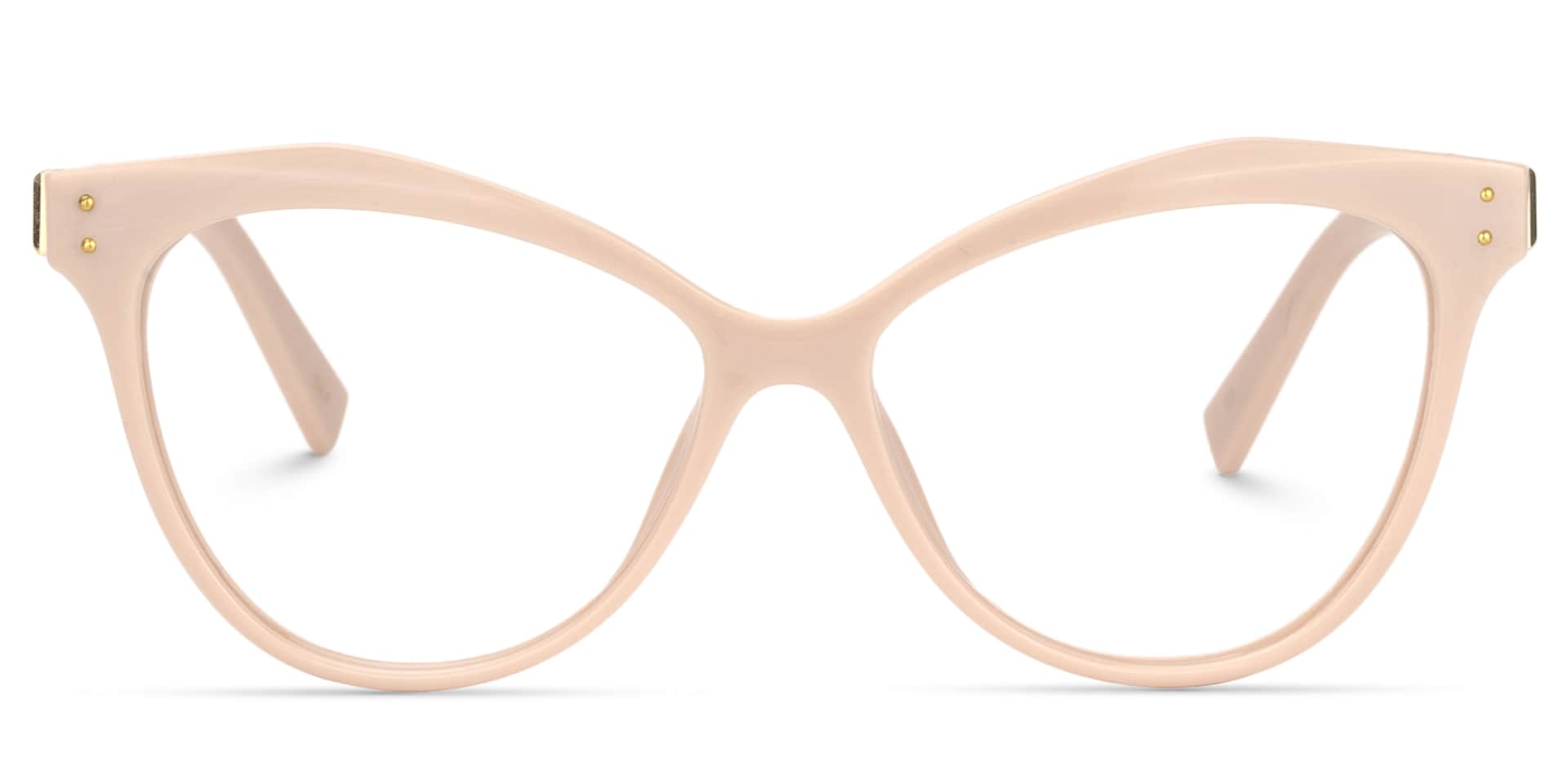Cateye Pink Glasses | Zeelool Glasses0